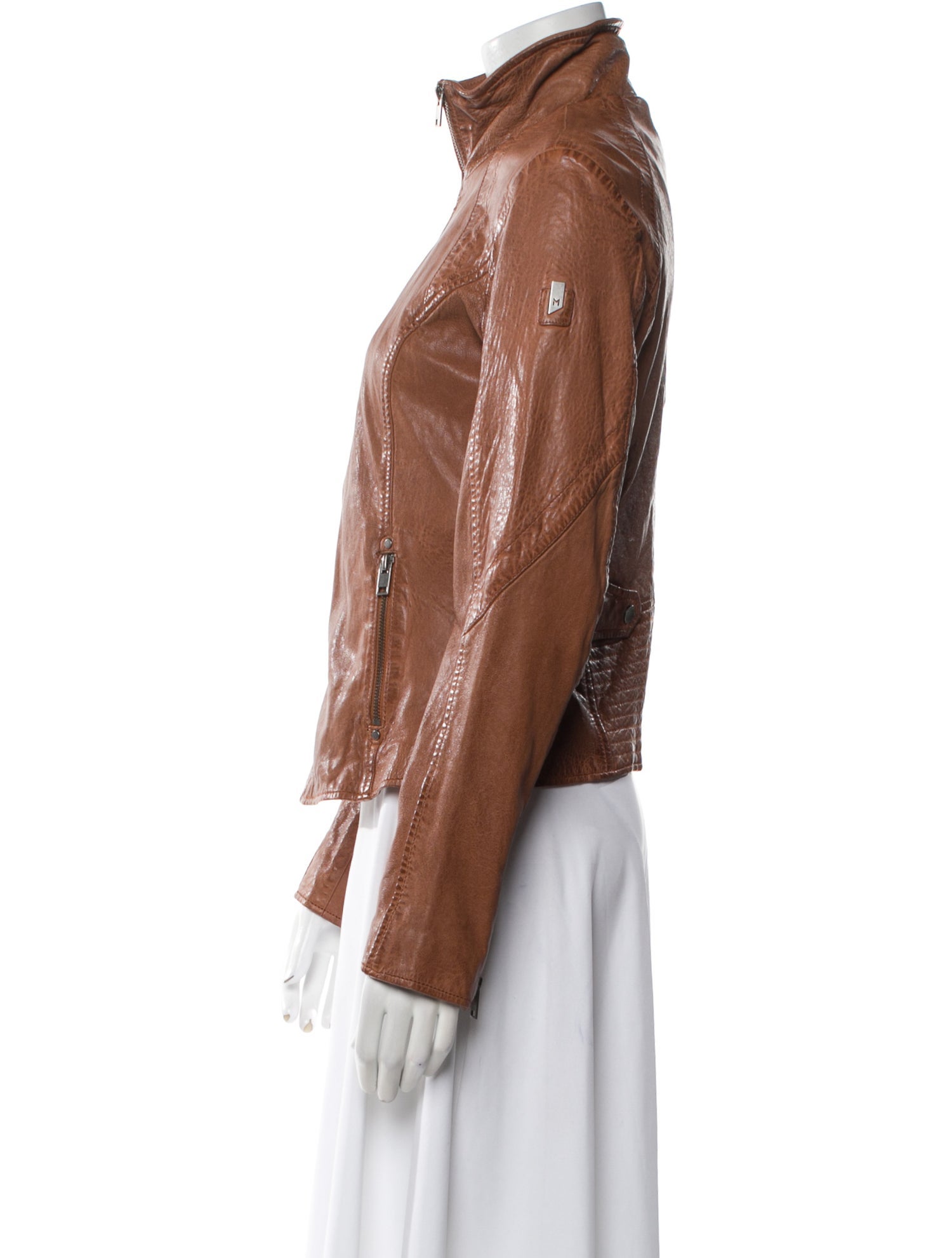 Mauritius Leather Biker Jacket