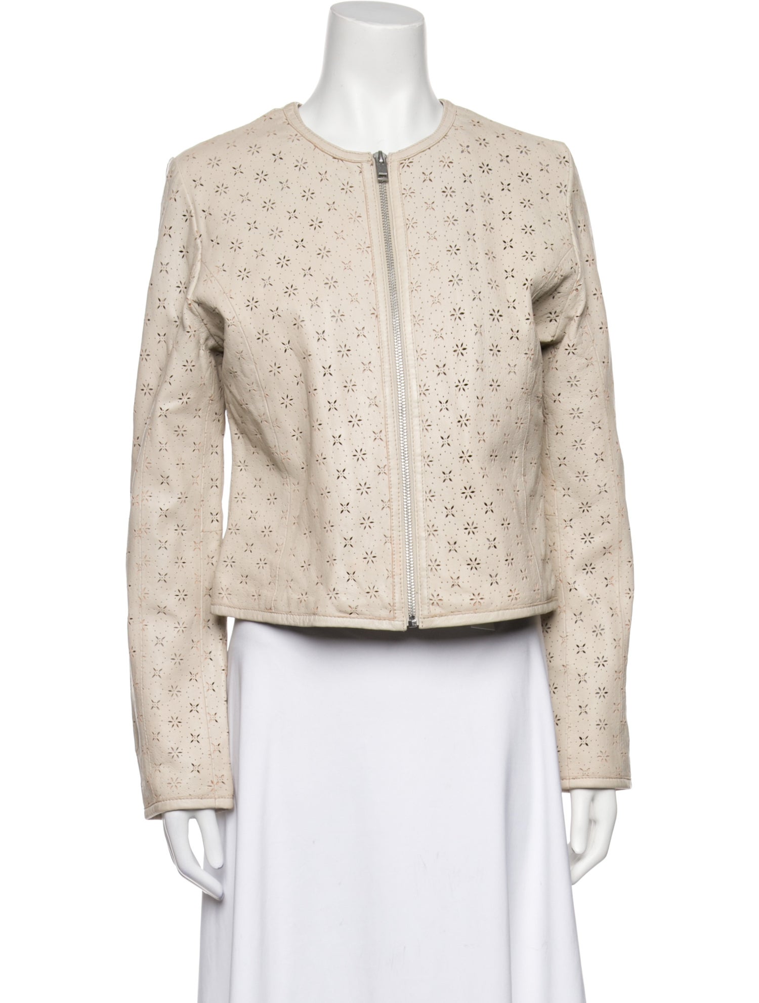 Mauritius Wool Printed Evening Jacket