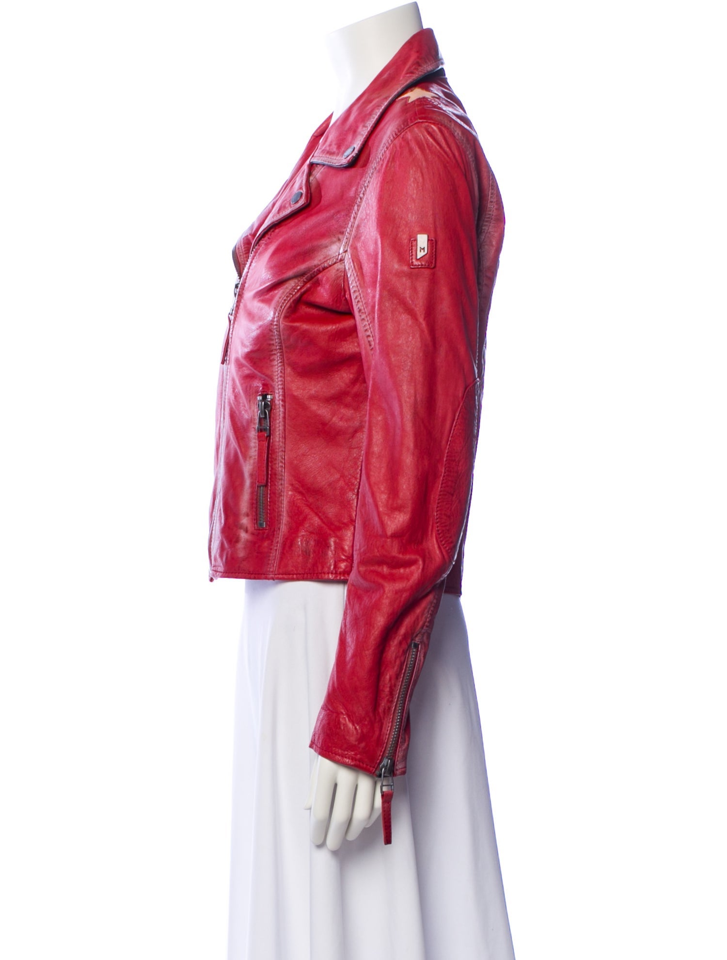 Mauritius Leather Biker Jacket