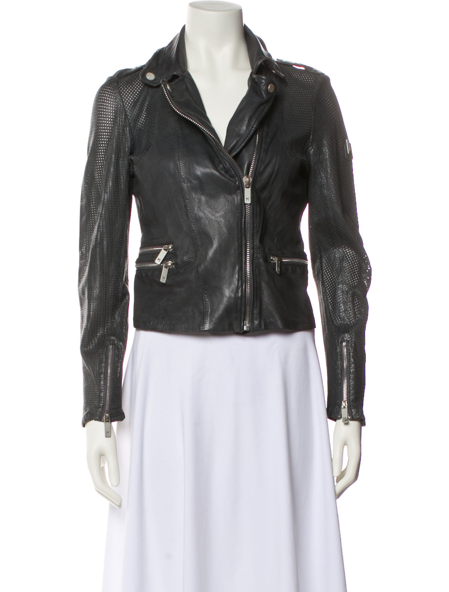 Mauritius Leather Biker Jacket