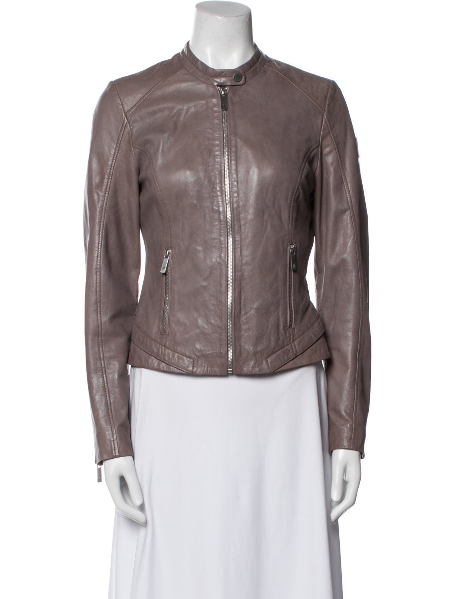 Mauritius Leather Biker Jacket