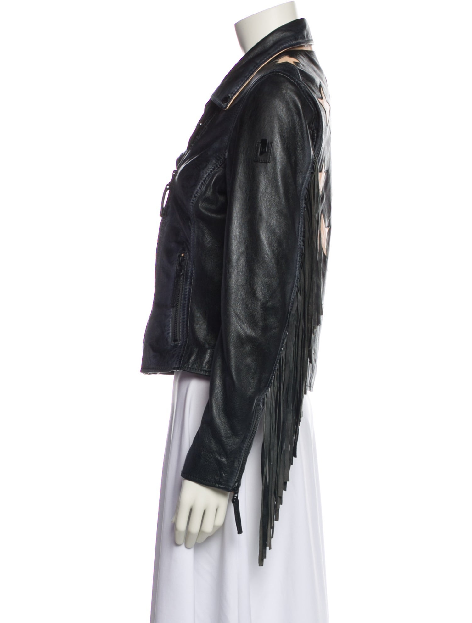 Mauritius Lamb Leather Biker Jacket
