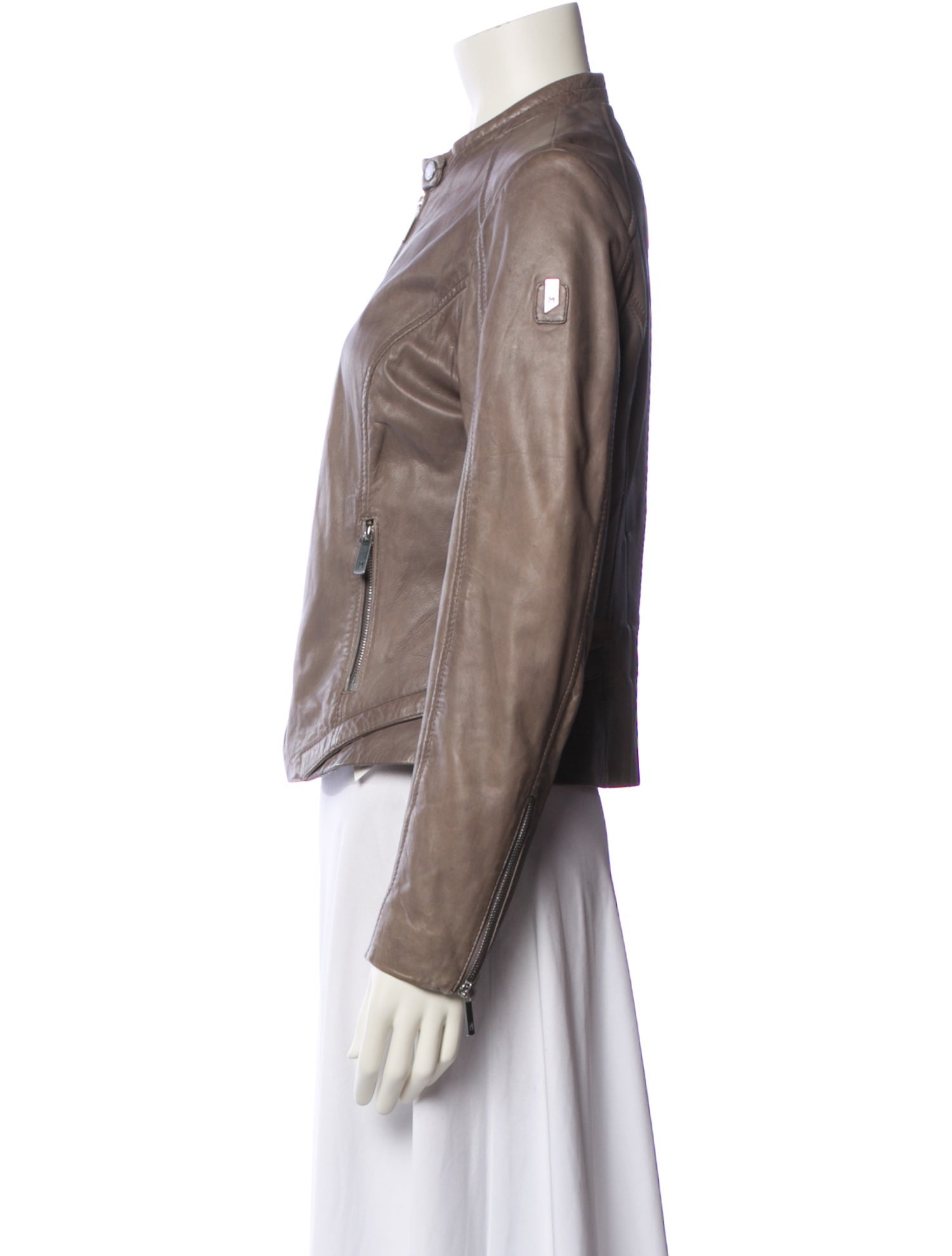 Mauritius Leather Biker Jacket
