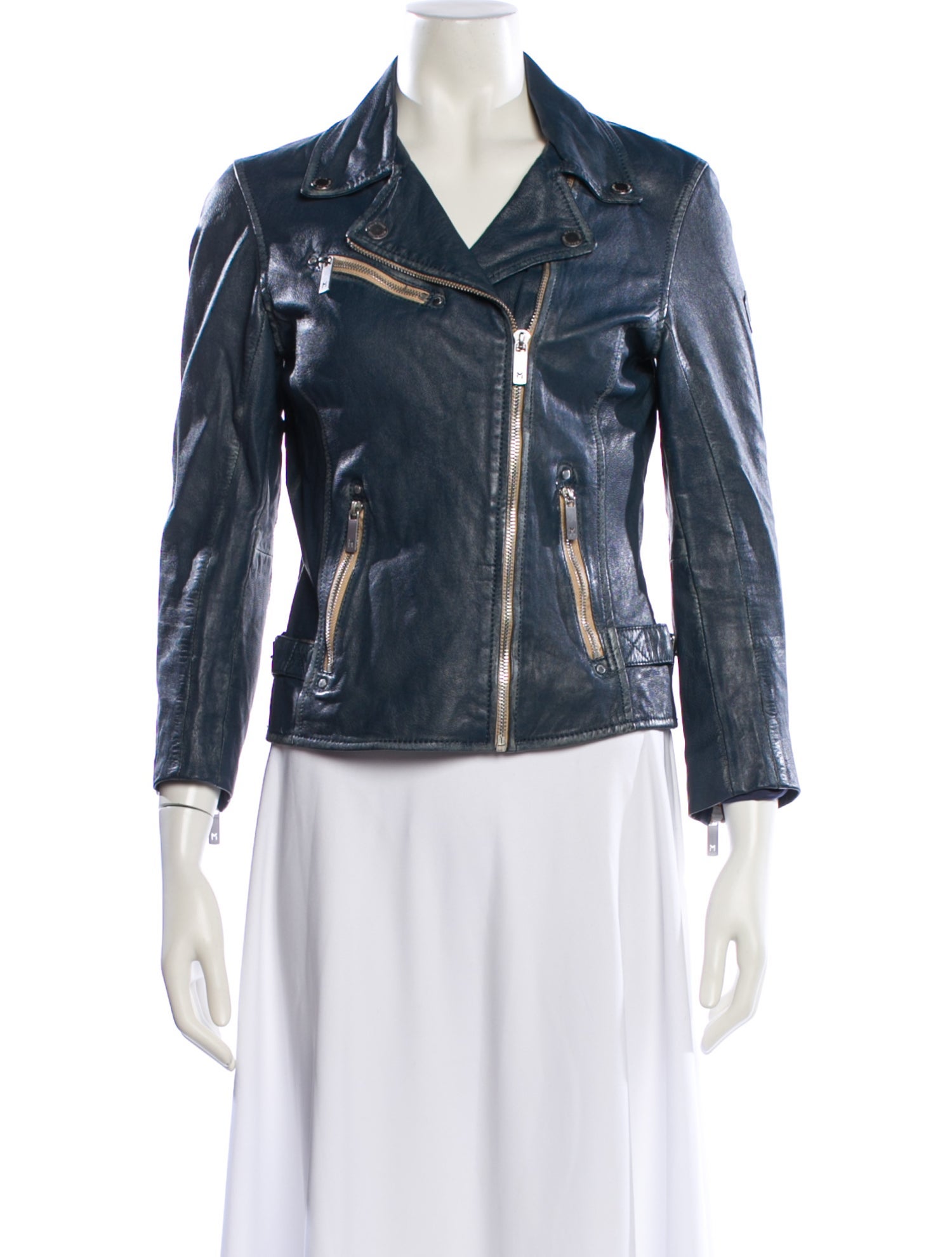 Mauritius Leather Biker Jacket