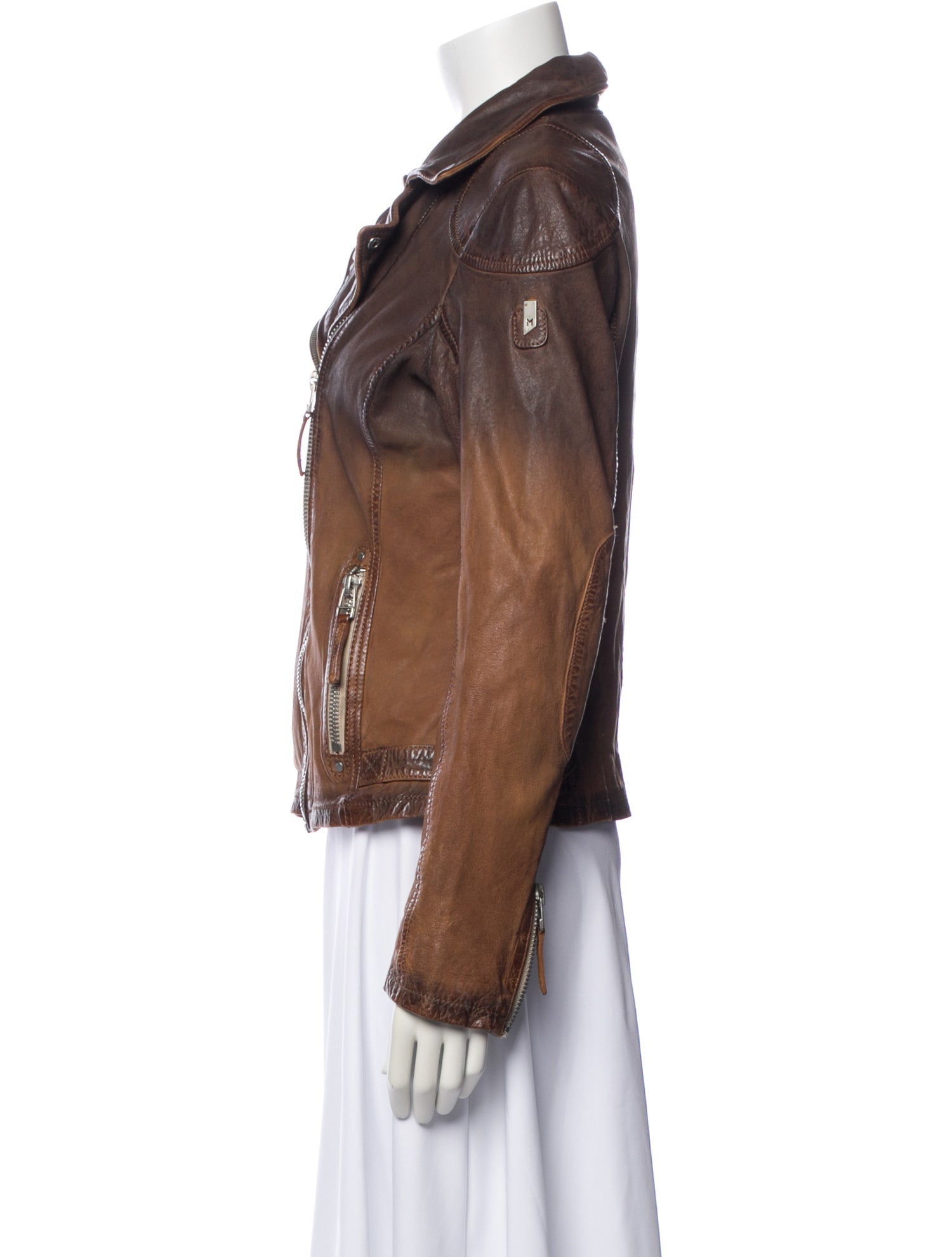 Mauritius Leather Biker Jacket