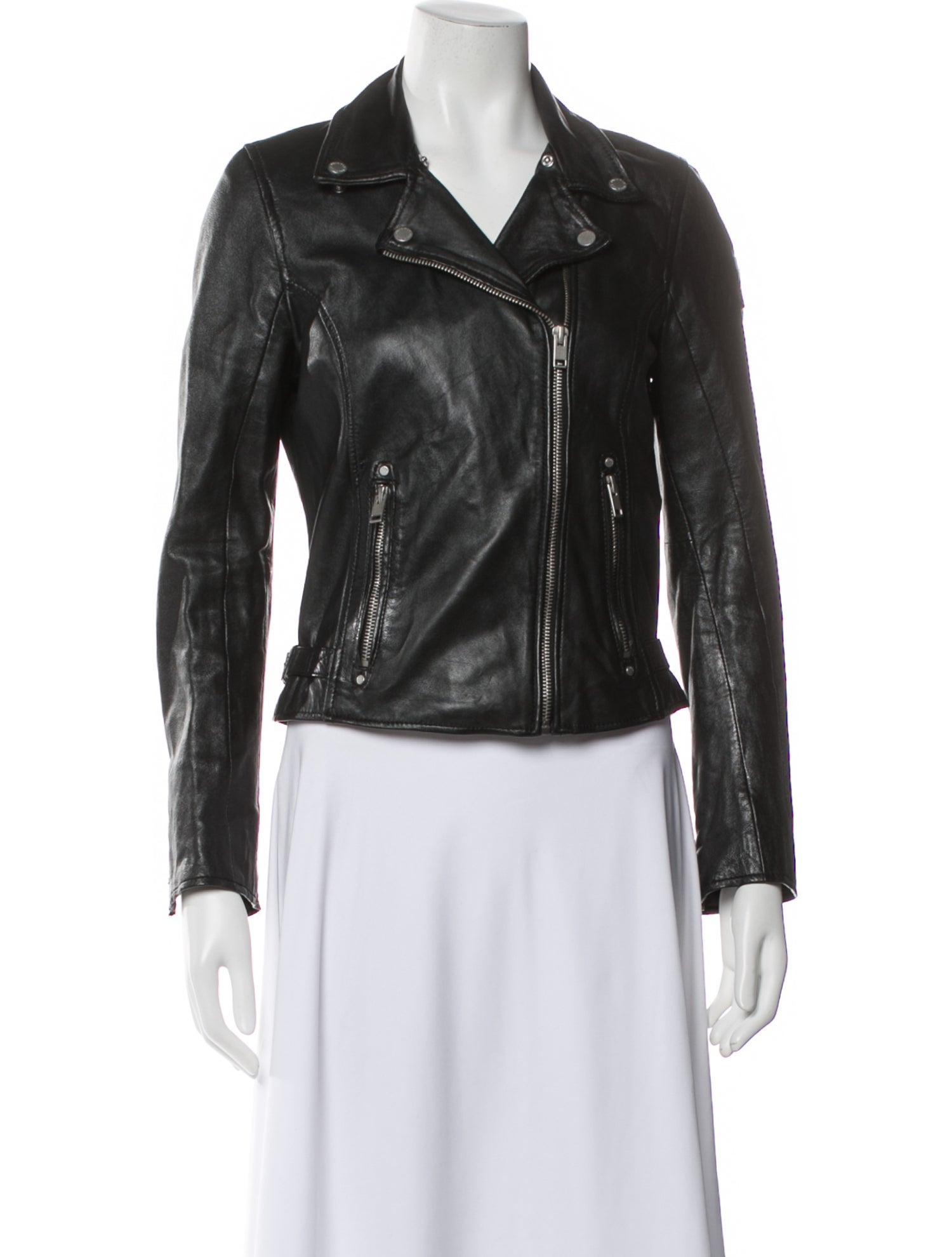Mauritius Leather Biker Jacket