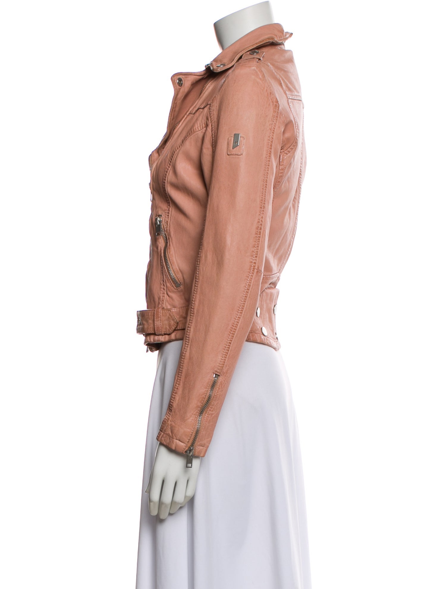 Mauritius Leather Biker Jacket