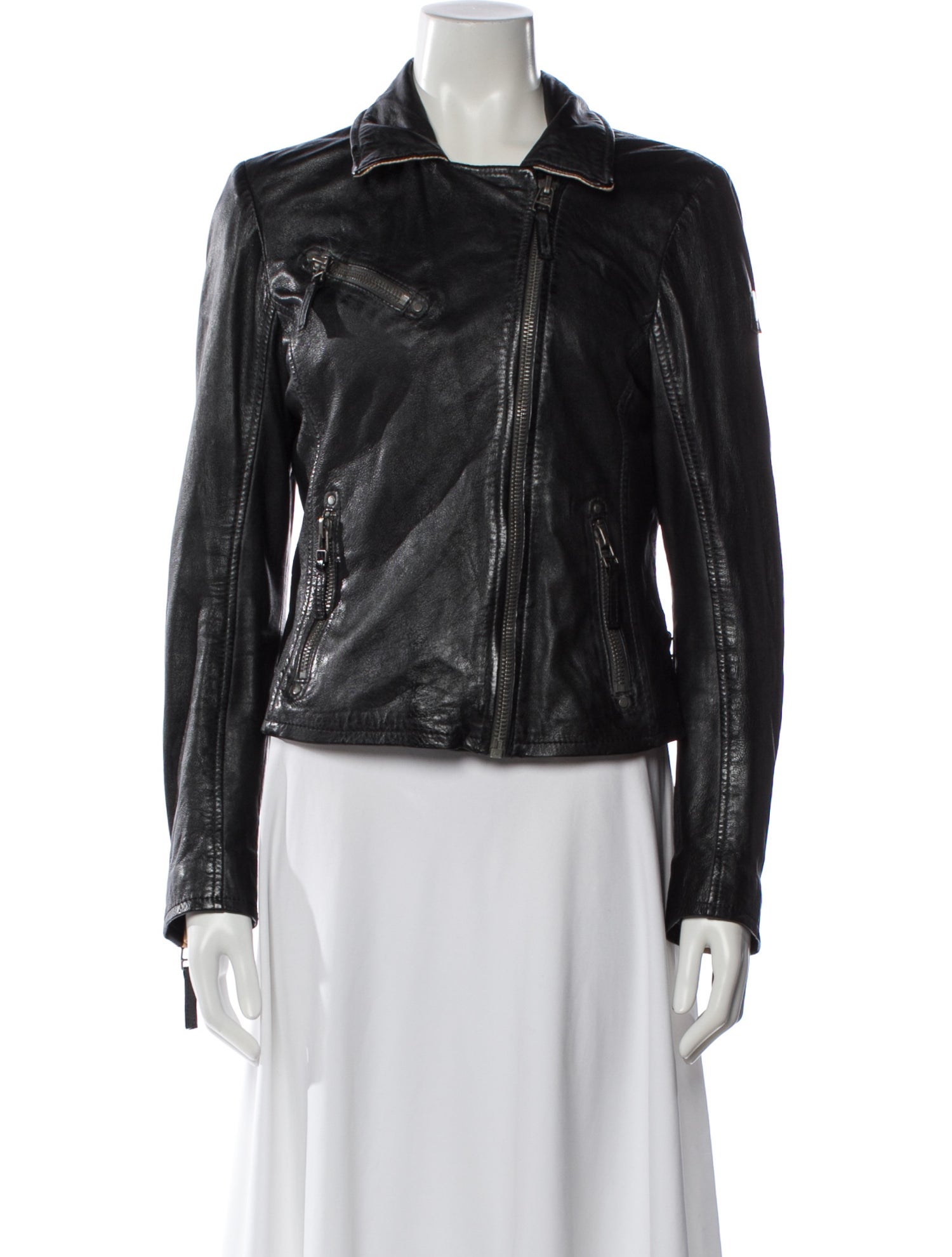 Mauritius Leather Biker Jacket