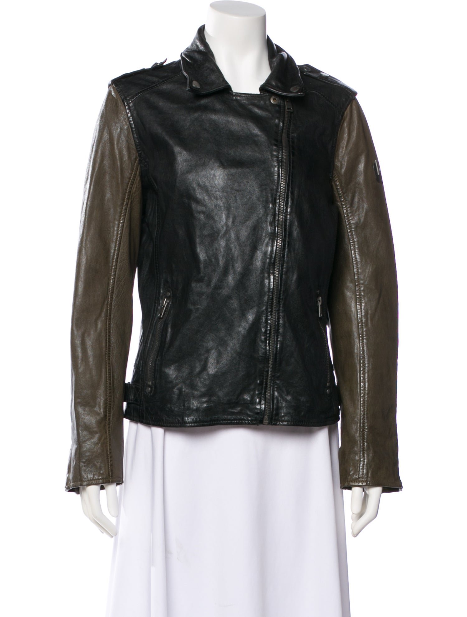 Mauritius Leather Biker Jacket