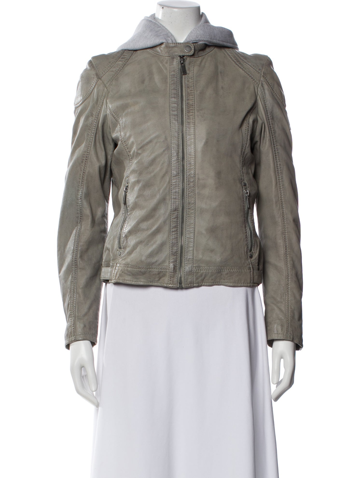 Mauritius Leather Biker Jacket