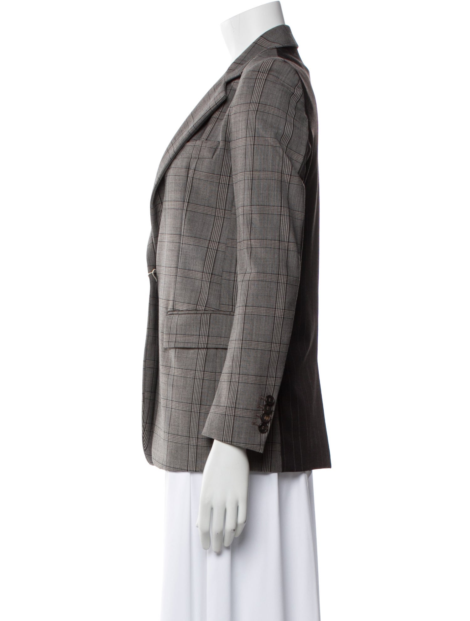 MRZ Plaid Print Blazer w/ Tags
