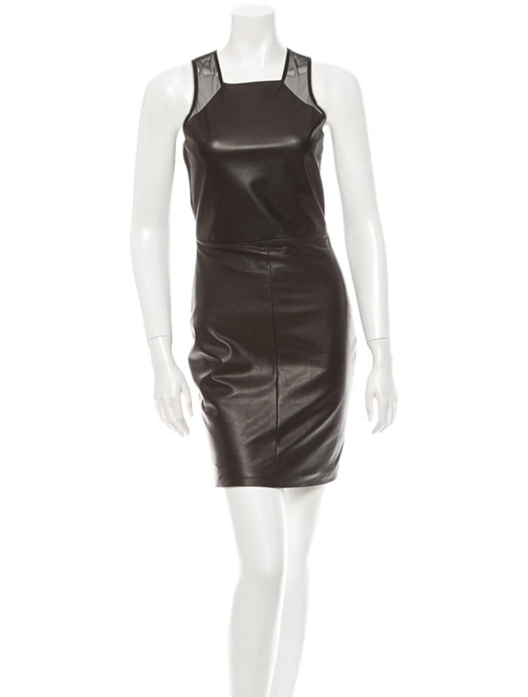 Mason Leather Dress