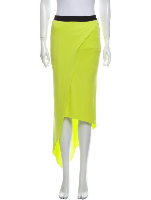 Mason Midi Length Skirt Yellow