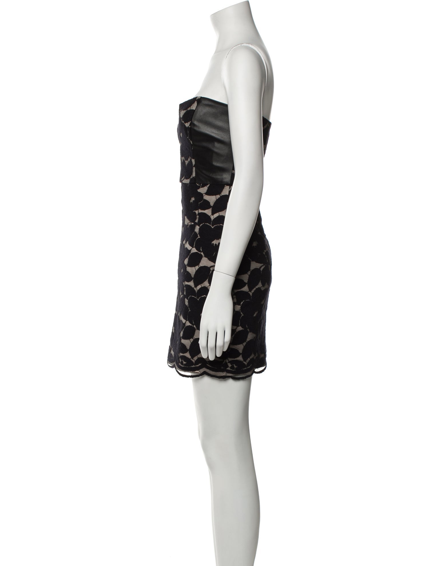 Mason Lambskin Mini Dress