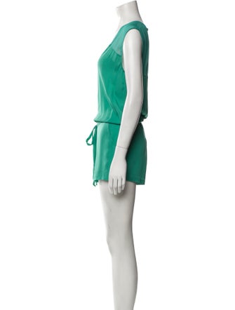 Mason Silk V-Neck Romper