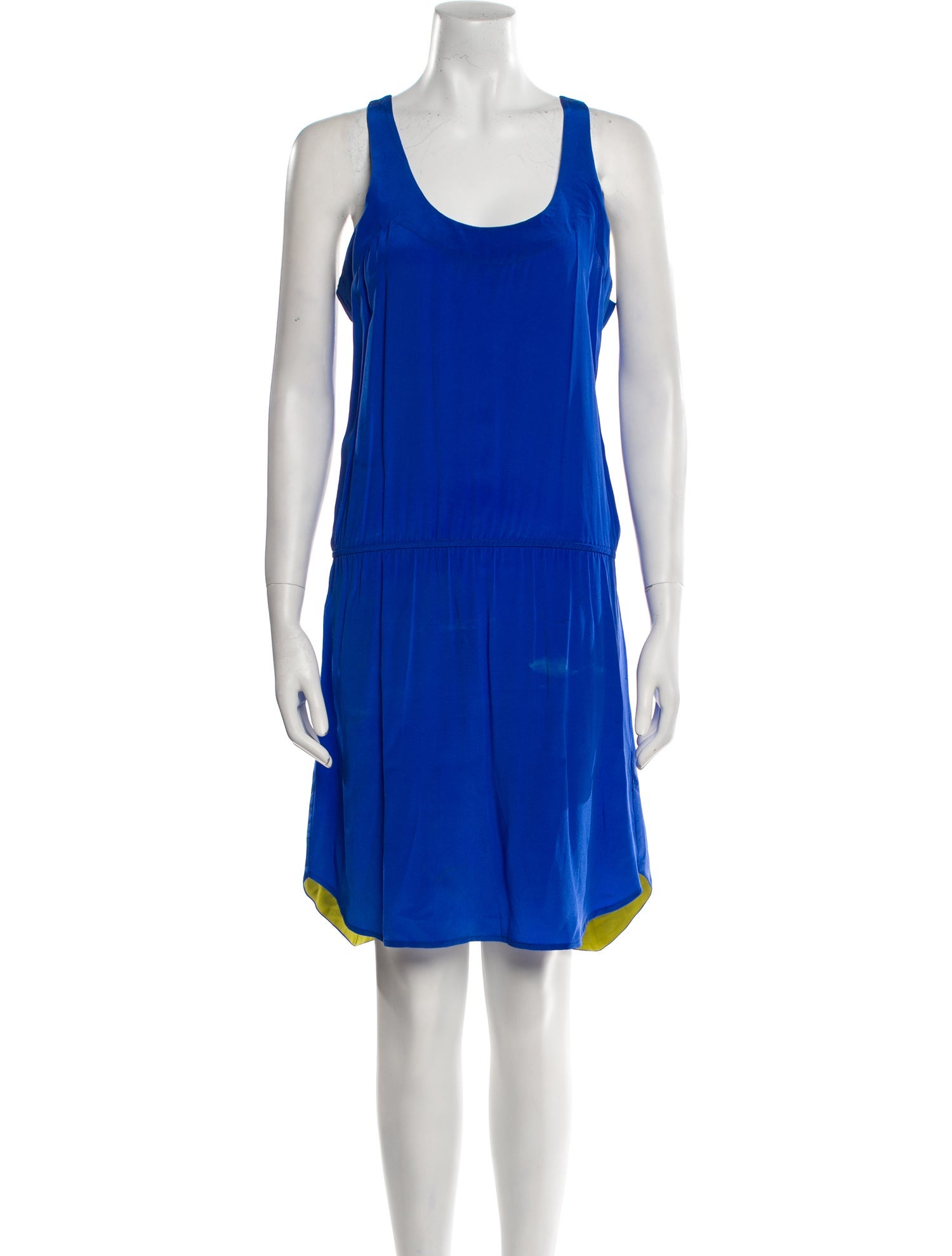 Mason Silk Knee-Length Dress