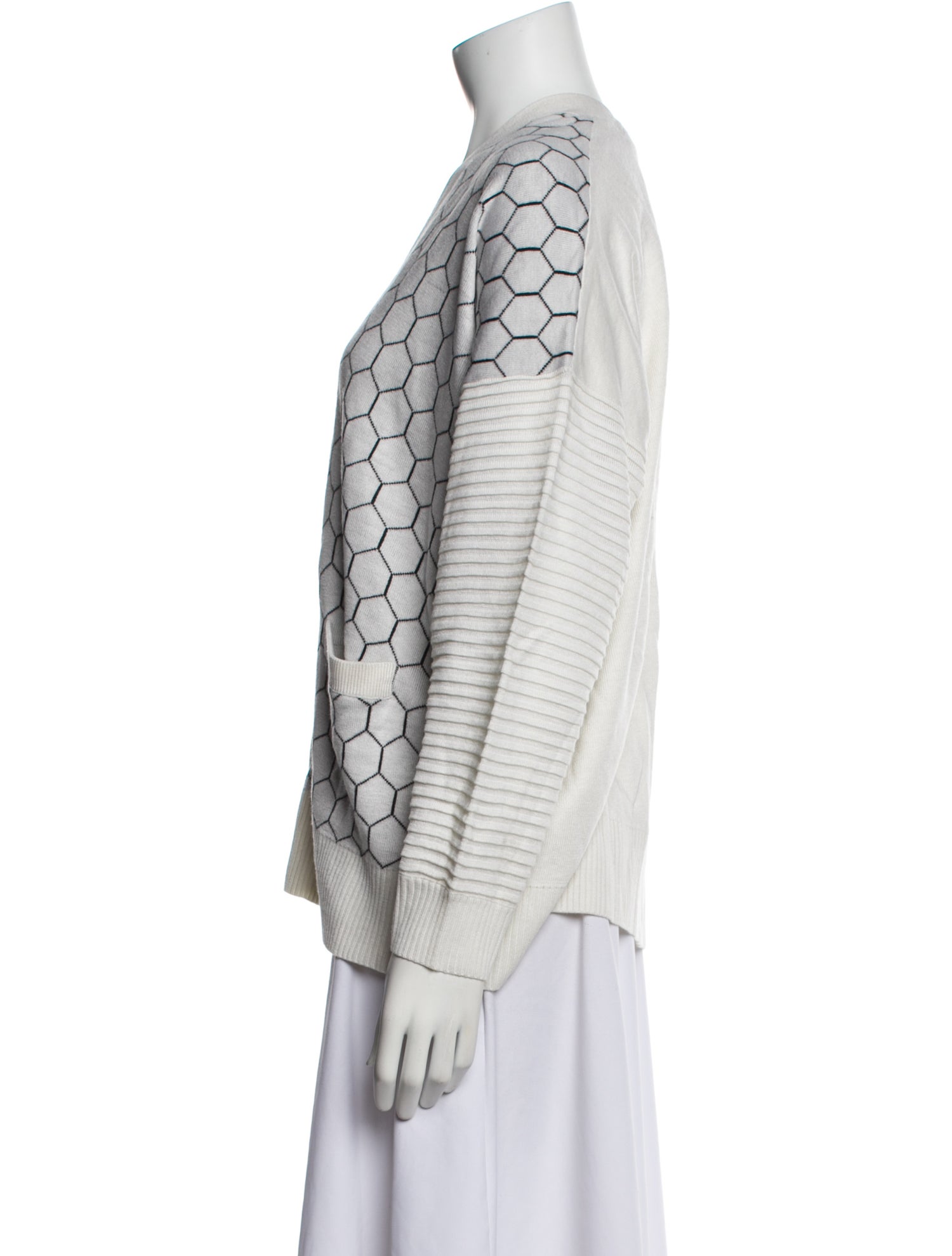 Mason Printed V-Neck Sweater