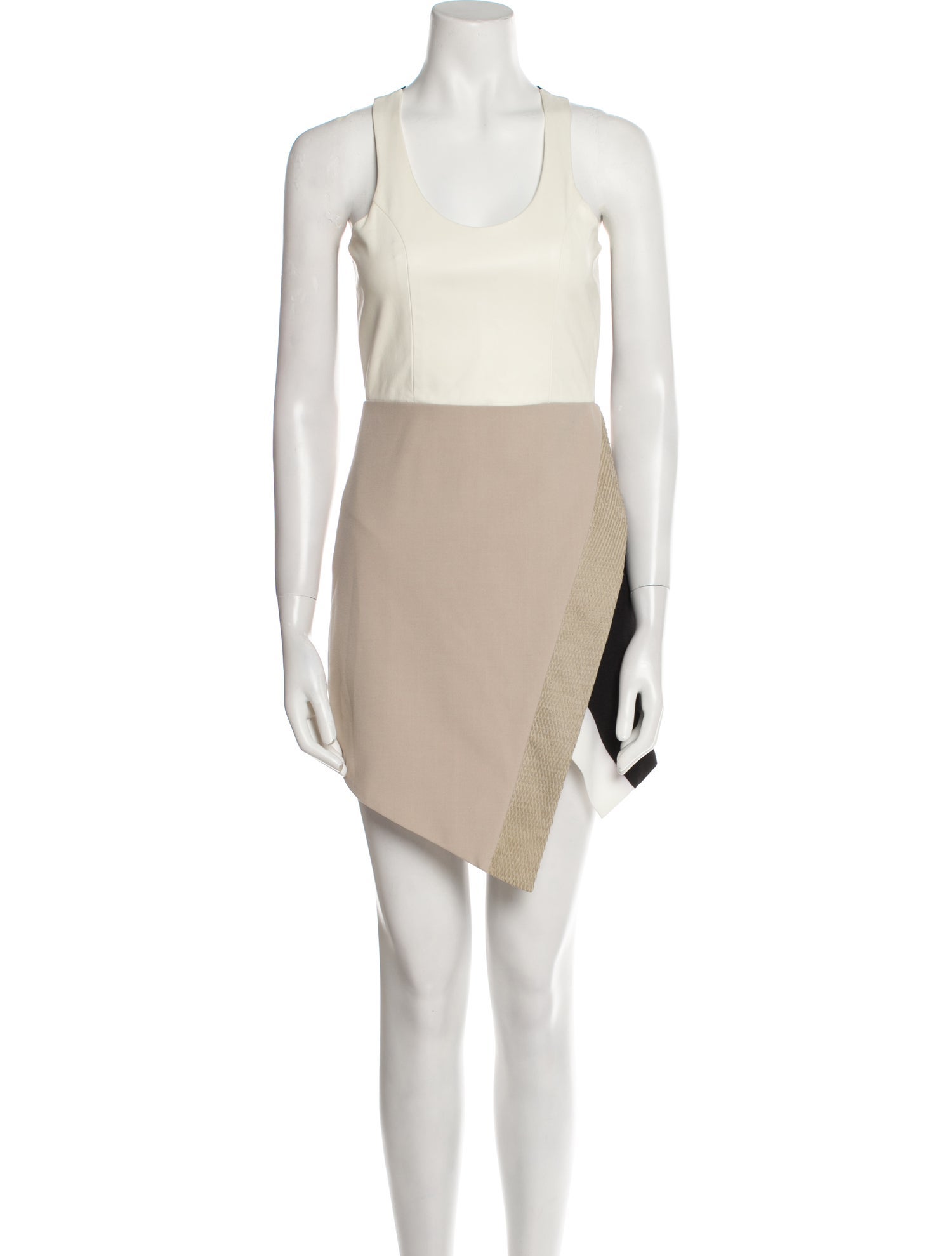 Mason Lambskin Mini Dress