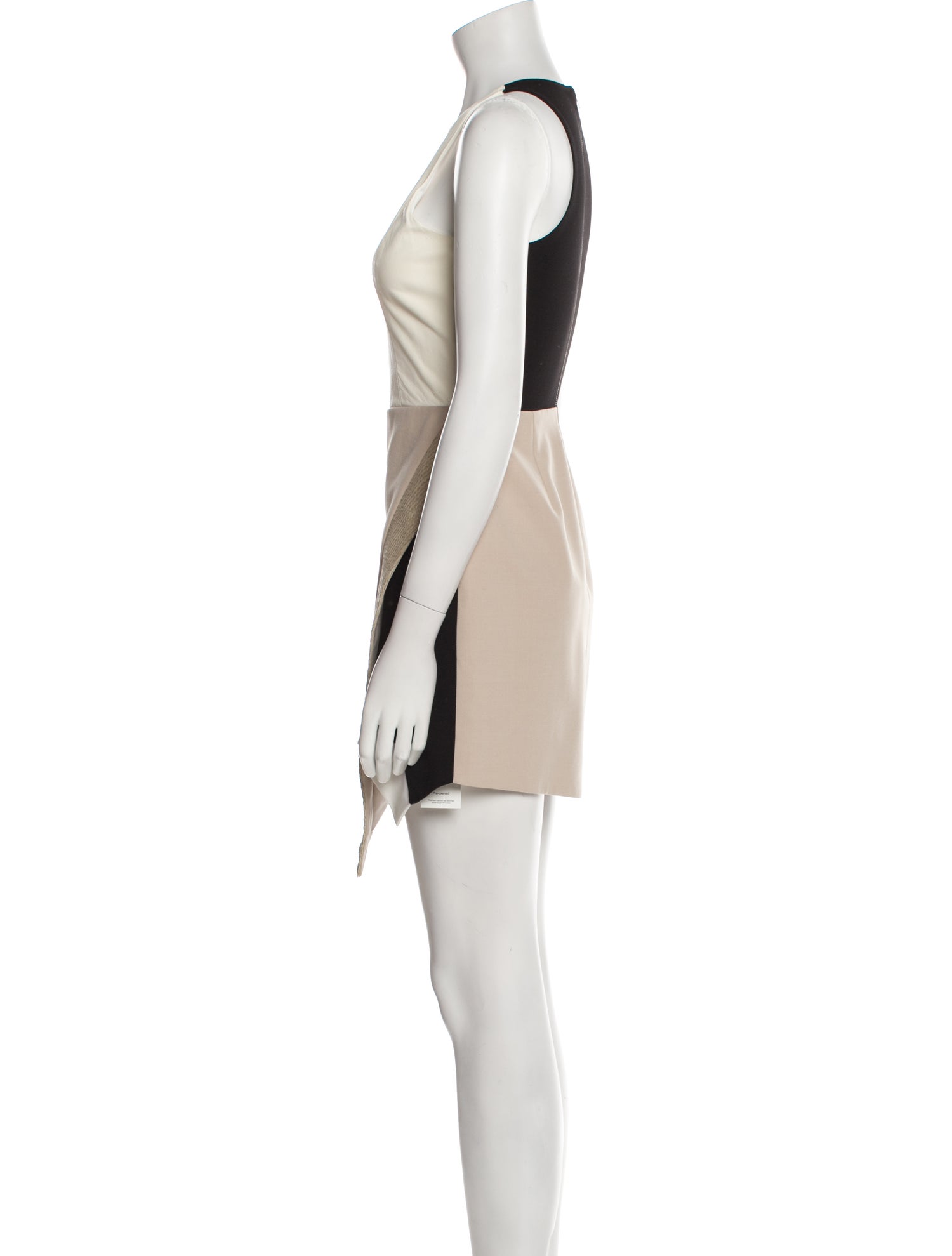 Mason Lambskin Mini Dress