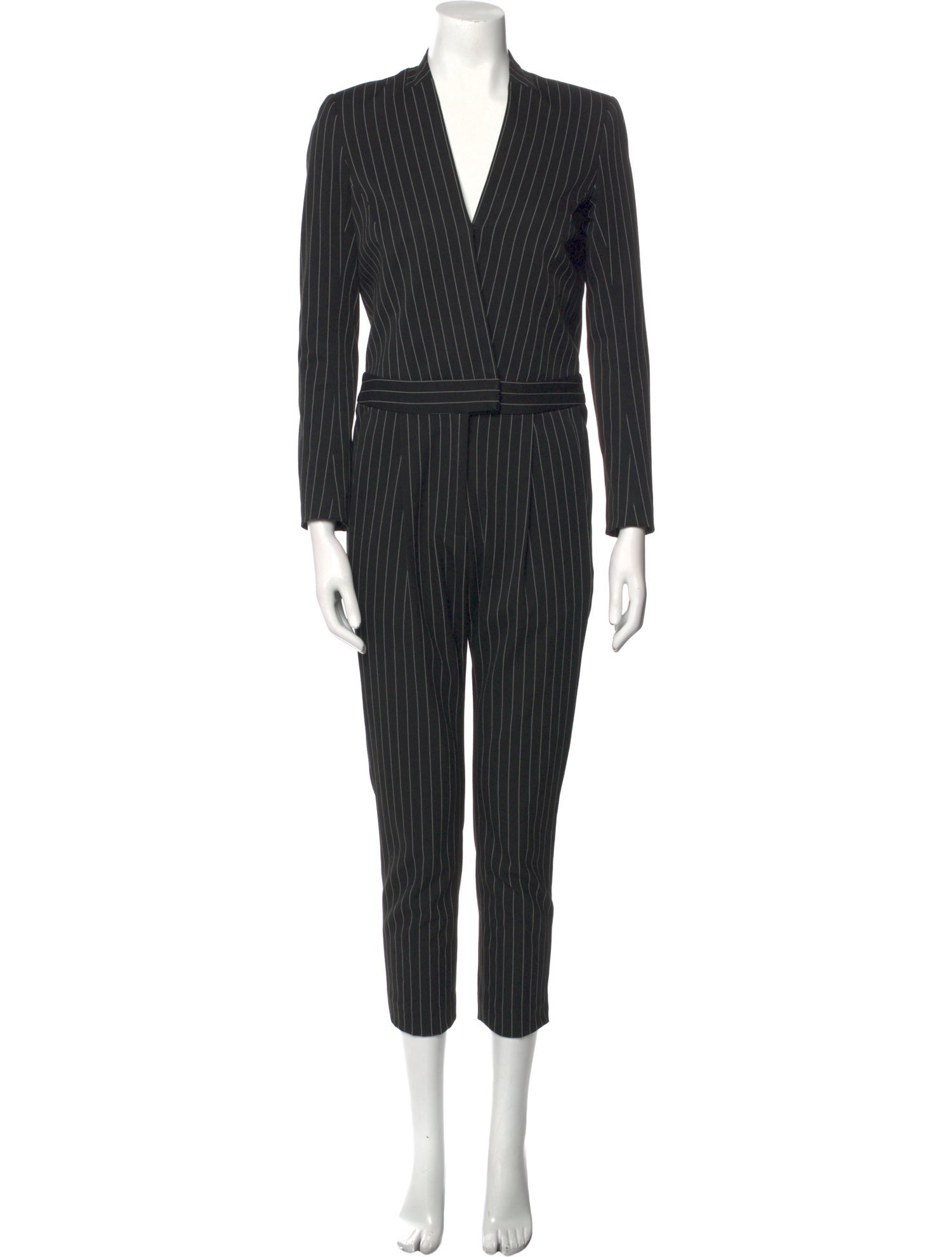 Mason Striped V-Neck Jumpsuit