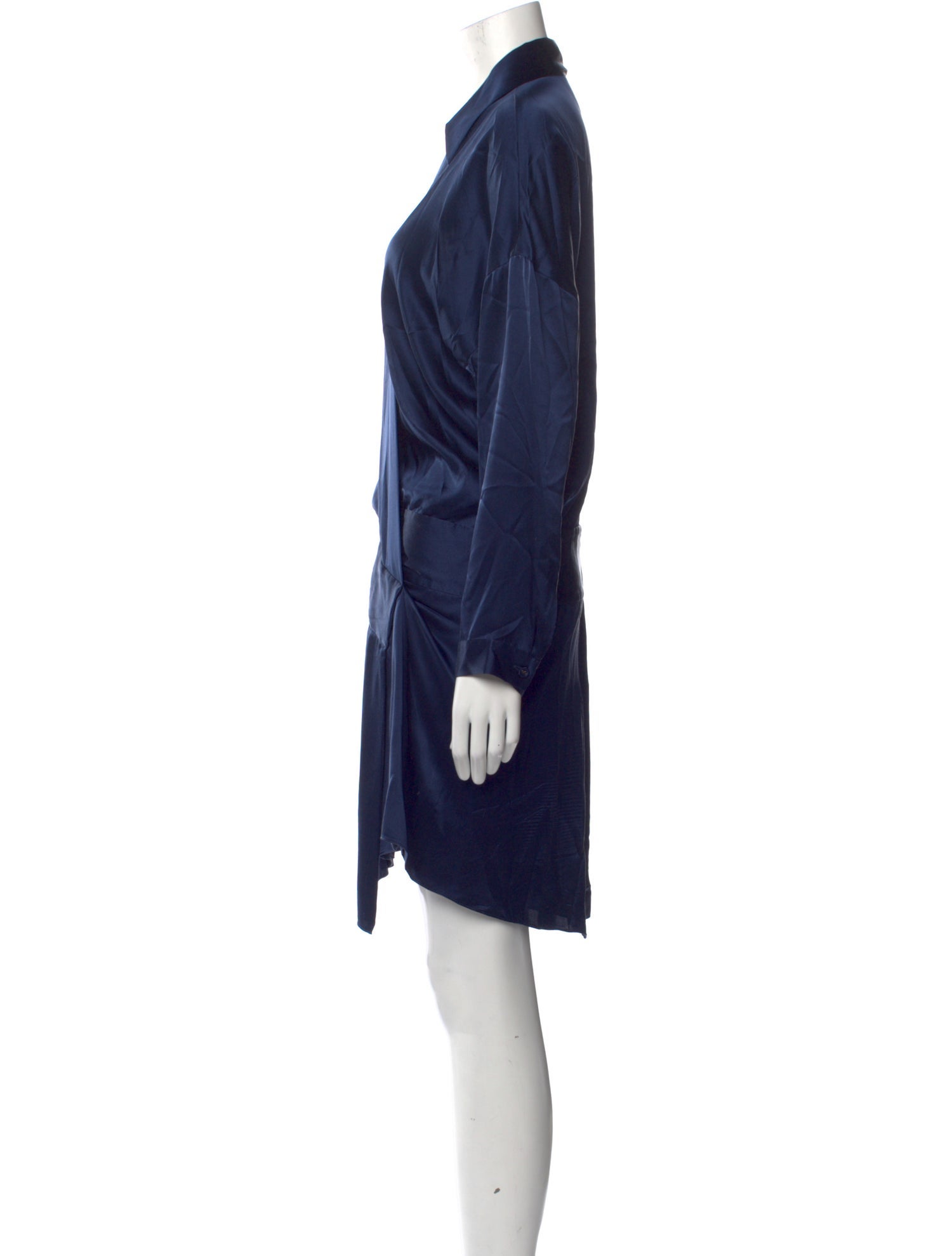 Mason Silk Knee-Length Dress