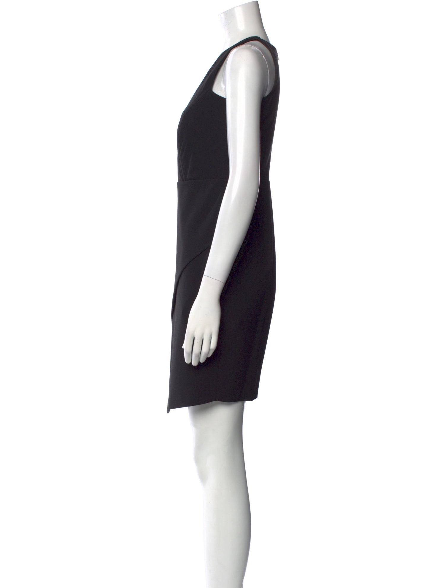 Mason Plunge Neckline Mini Dress