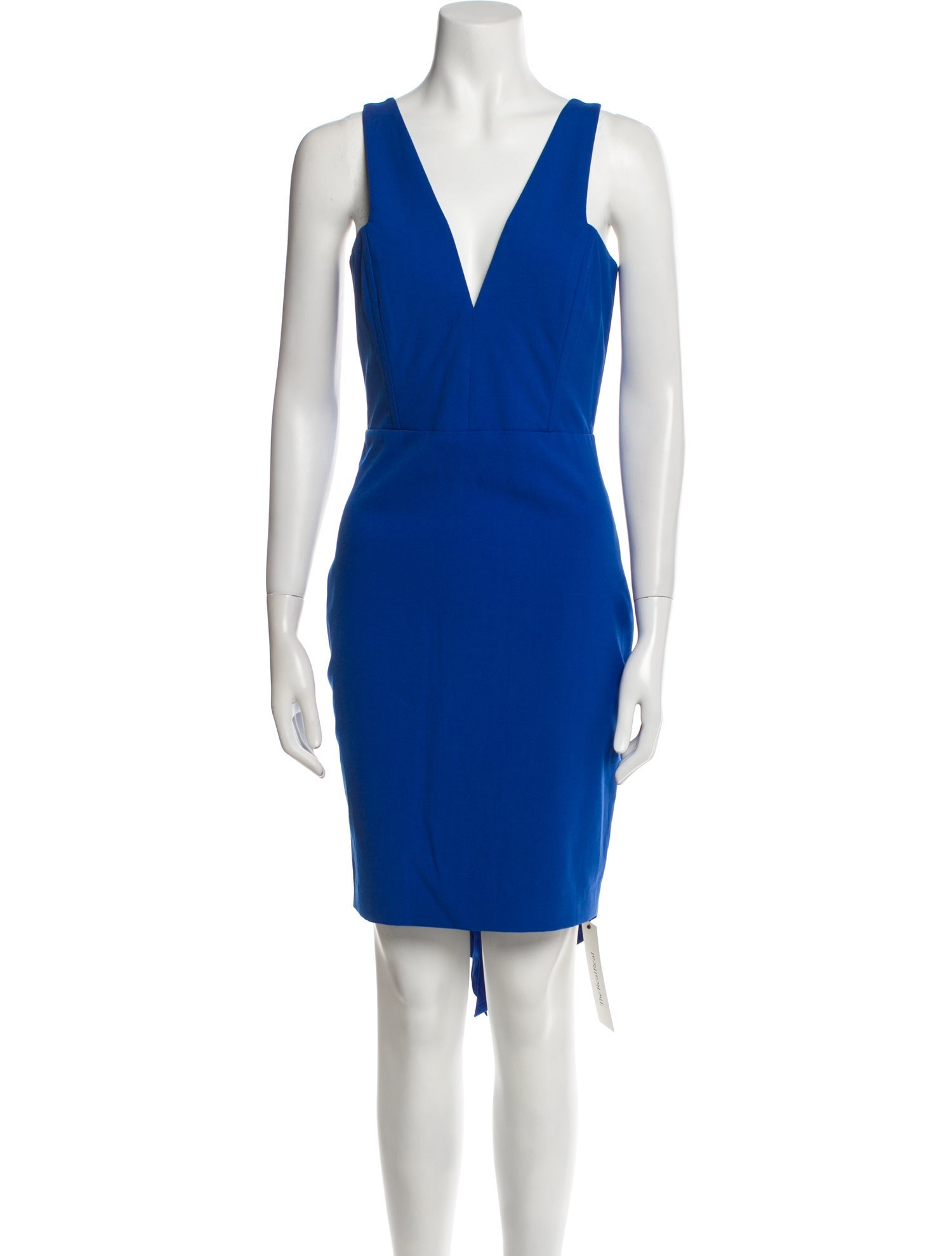 Mason V-Neck Knee-Length Dress