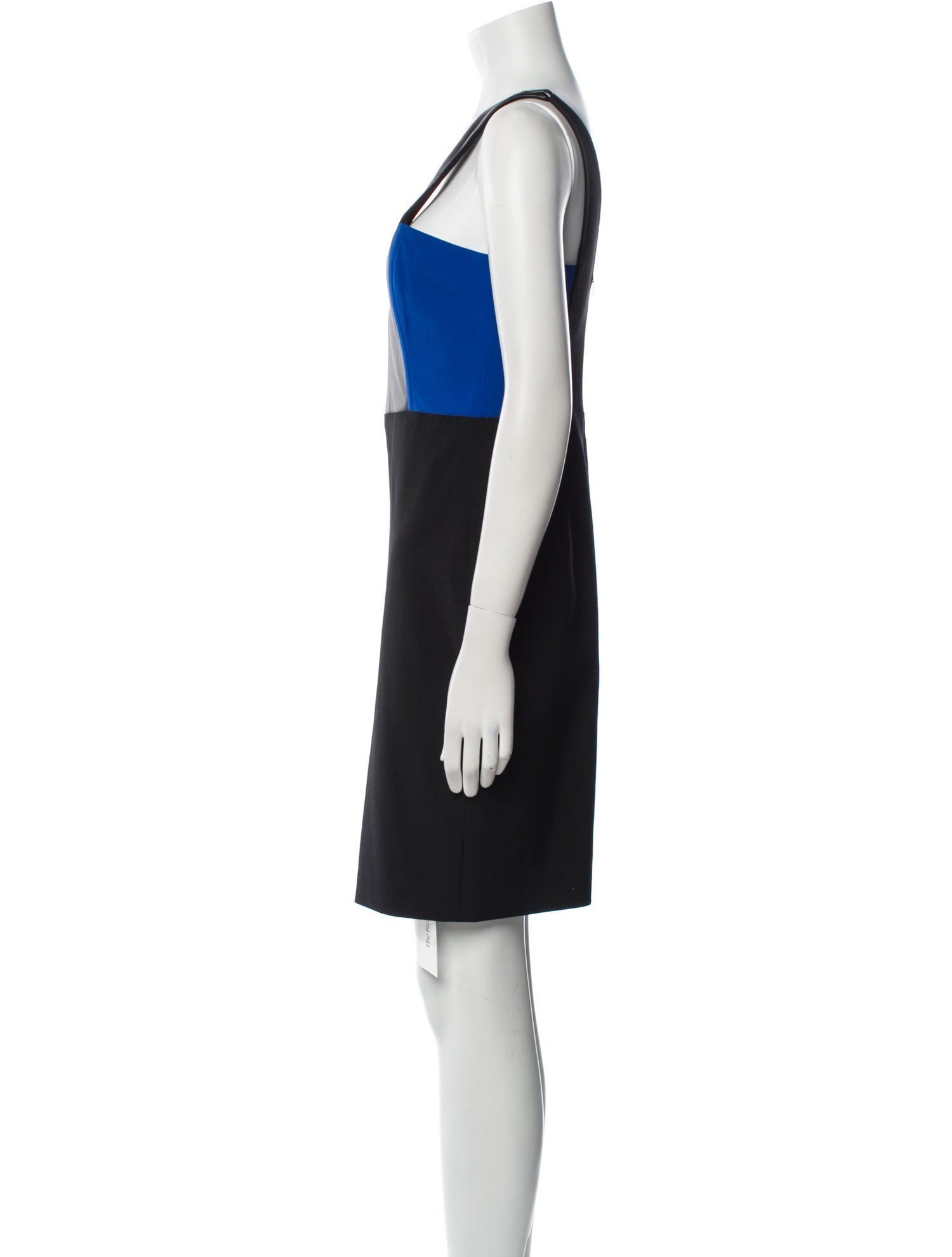 Mason Plunge Neckline Mini Dress