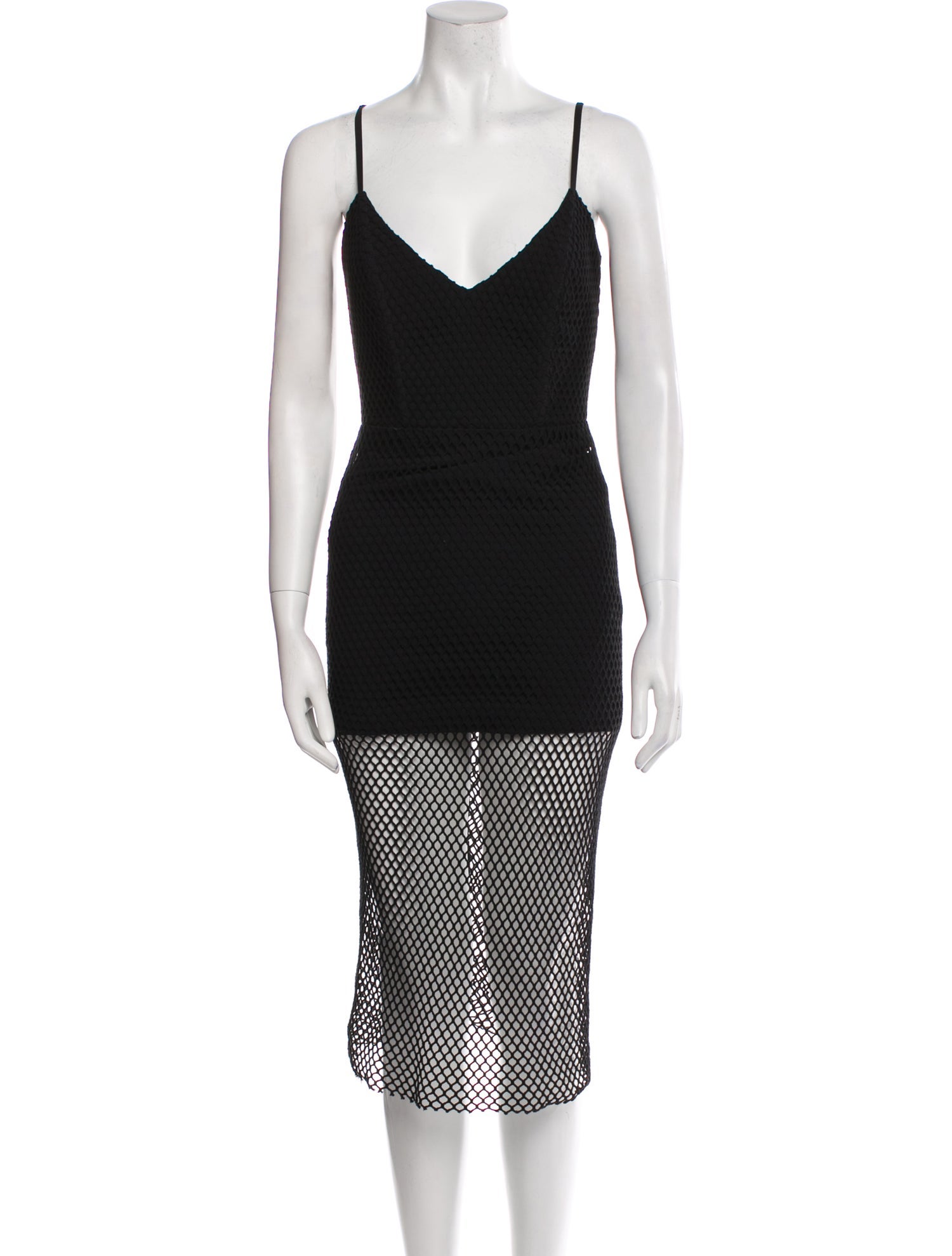 Mason V-Neck Midi Length Dress