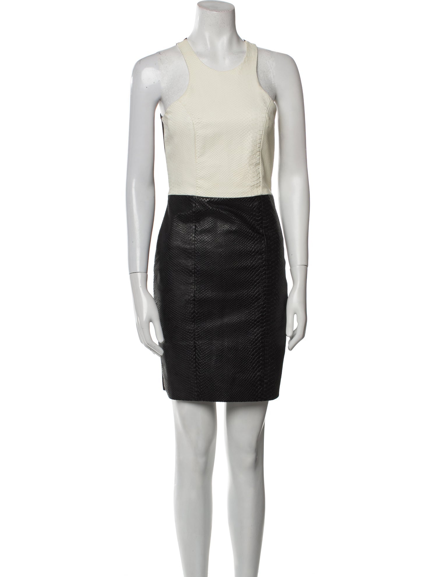 Mason Lambskin Mini Dress
