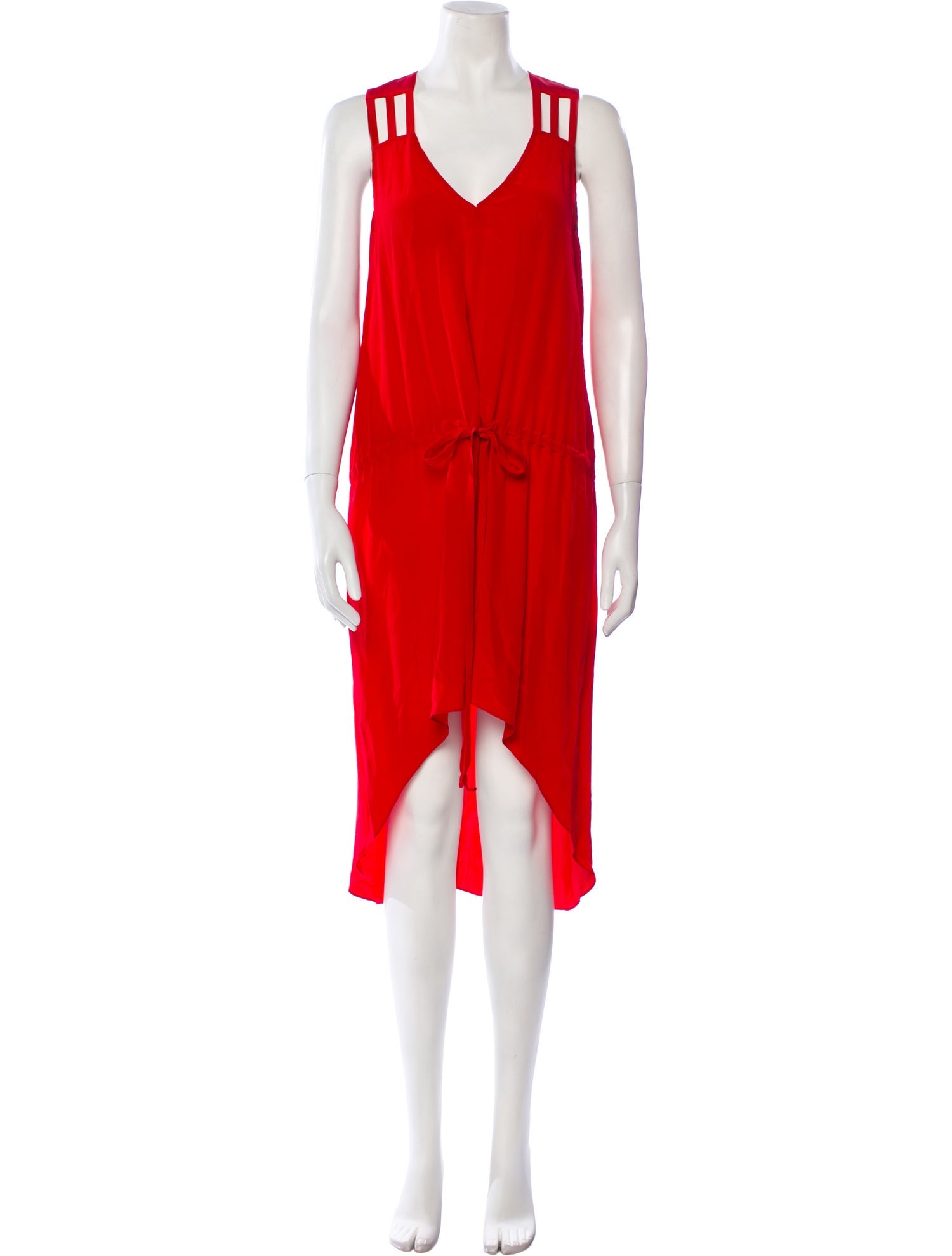 Mason Silk Midi Length Dress