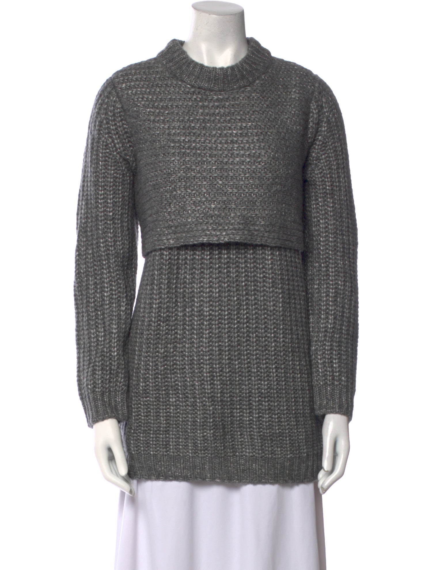 Mason Nylon Crew Neck Sweater w/ Tags