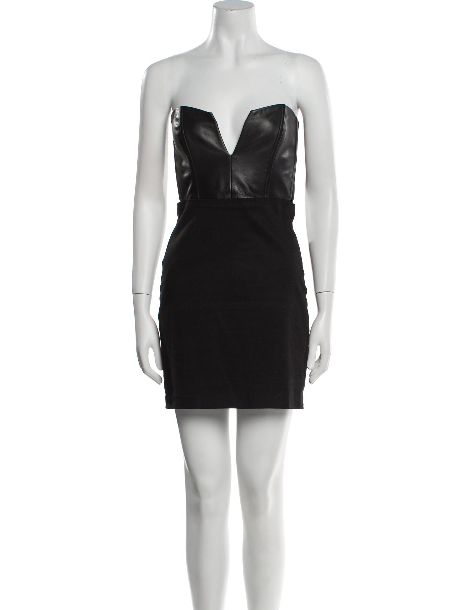 Mason Leather Mini Dress