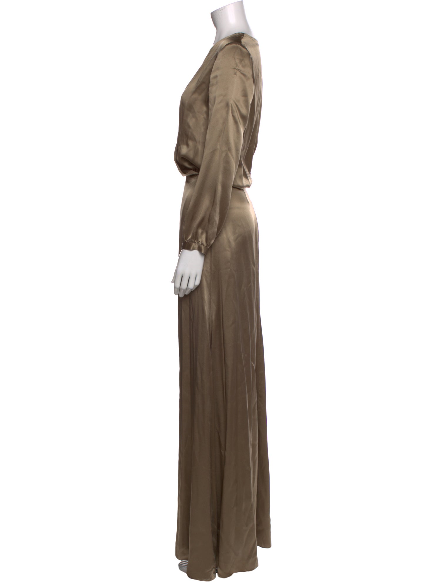Mason Silk Long Dress