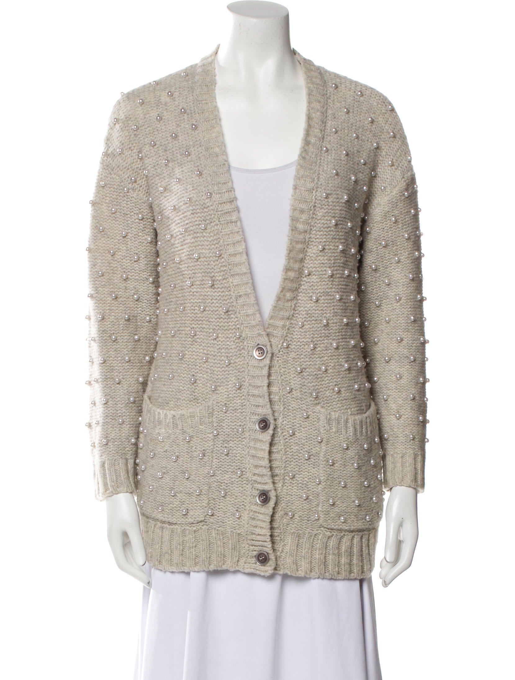 Mason Wool Plunge Neckline Sweater