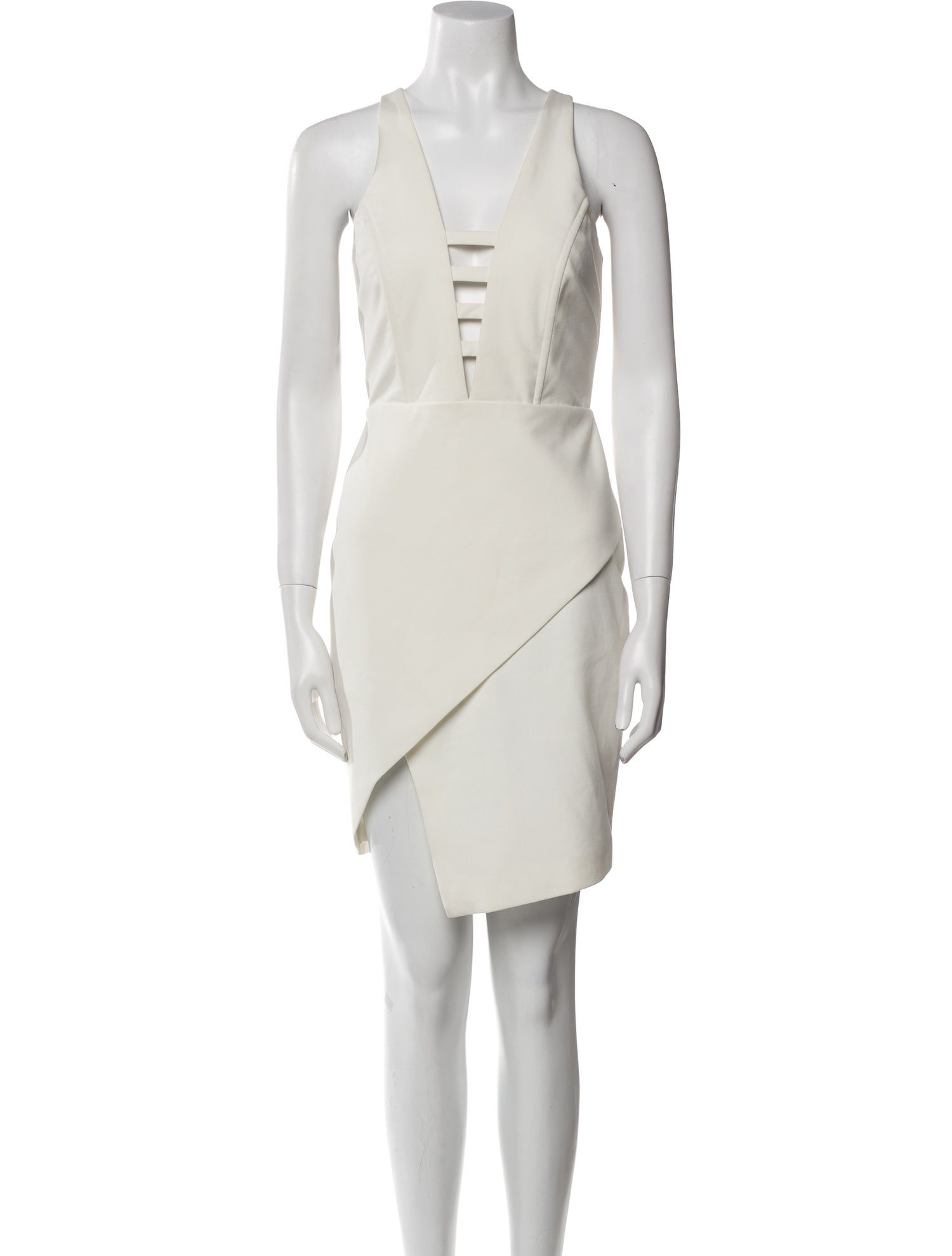 Mason V-Neck Knee-Length Dress