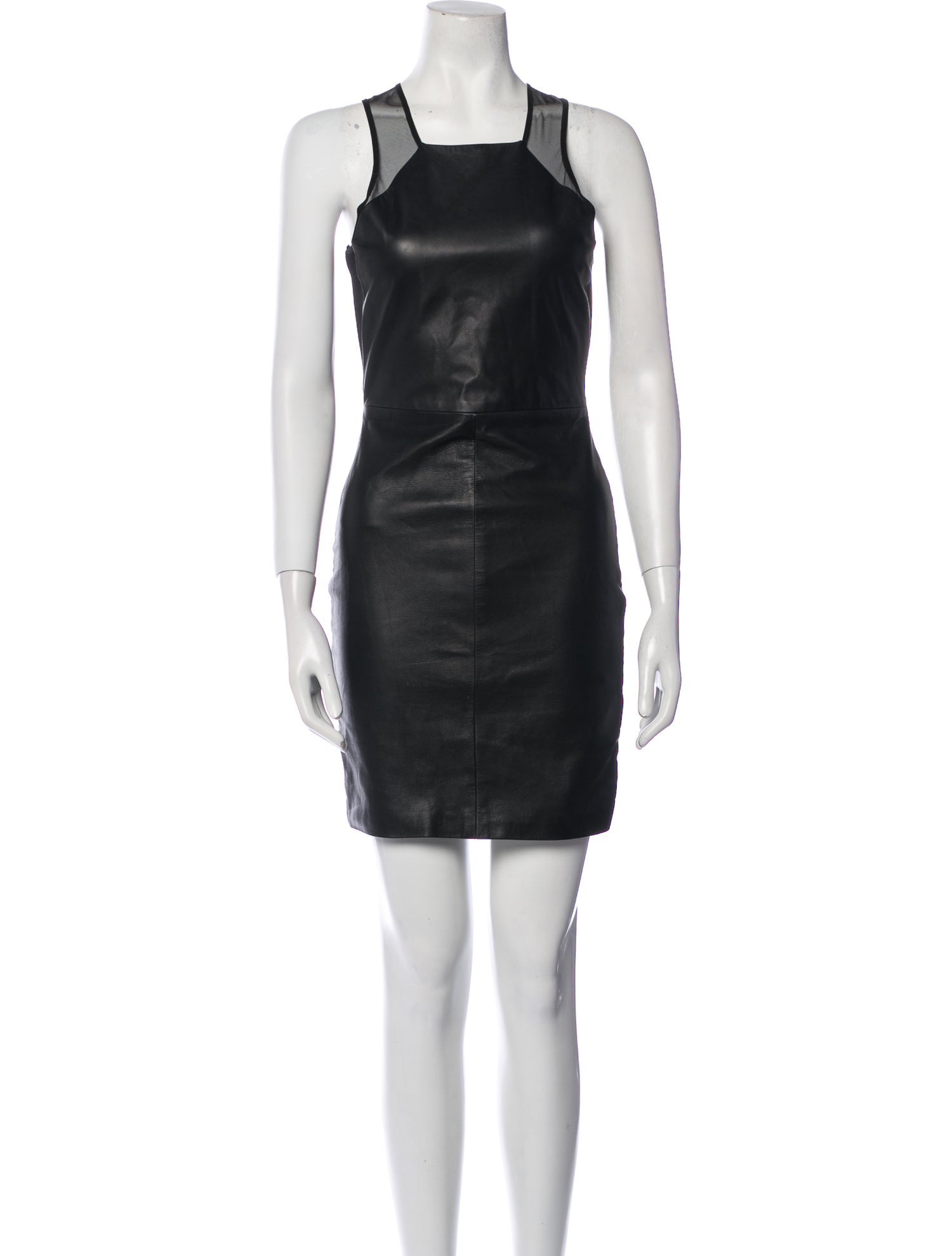 Mason Lambskin Mini Dress