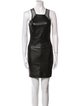 Mason Leather Mini Dress