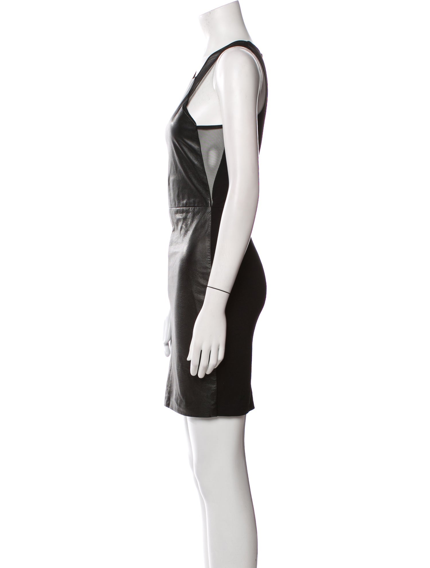 Mason Leather Mini Dress