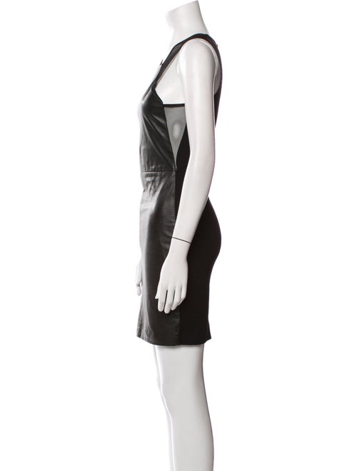 Mason Leather Mini Dress