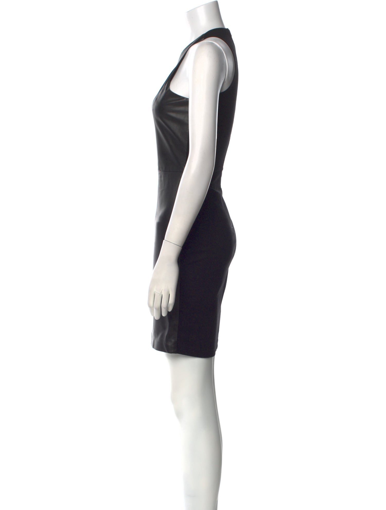 Mason Lambskin Mini Dress