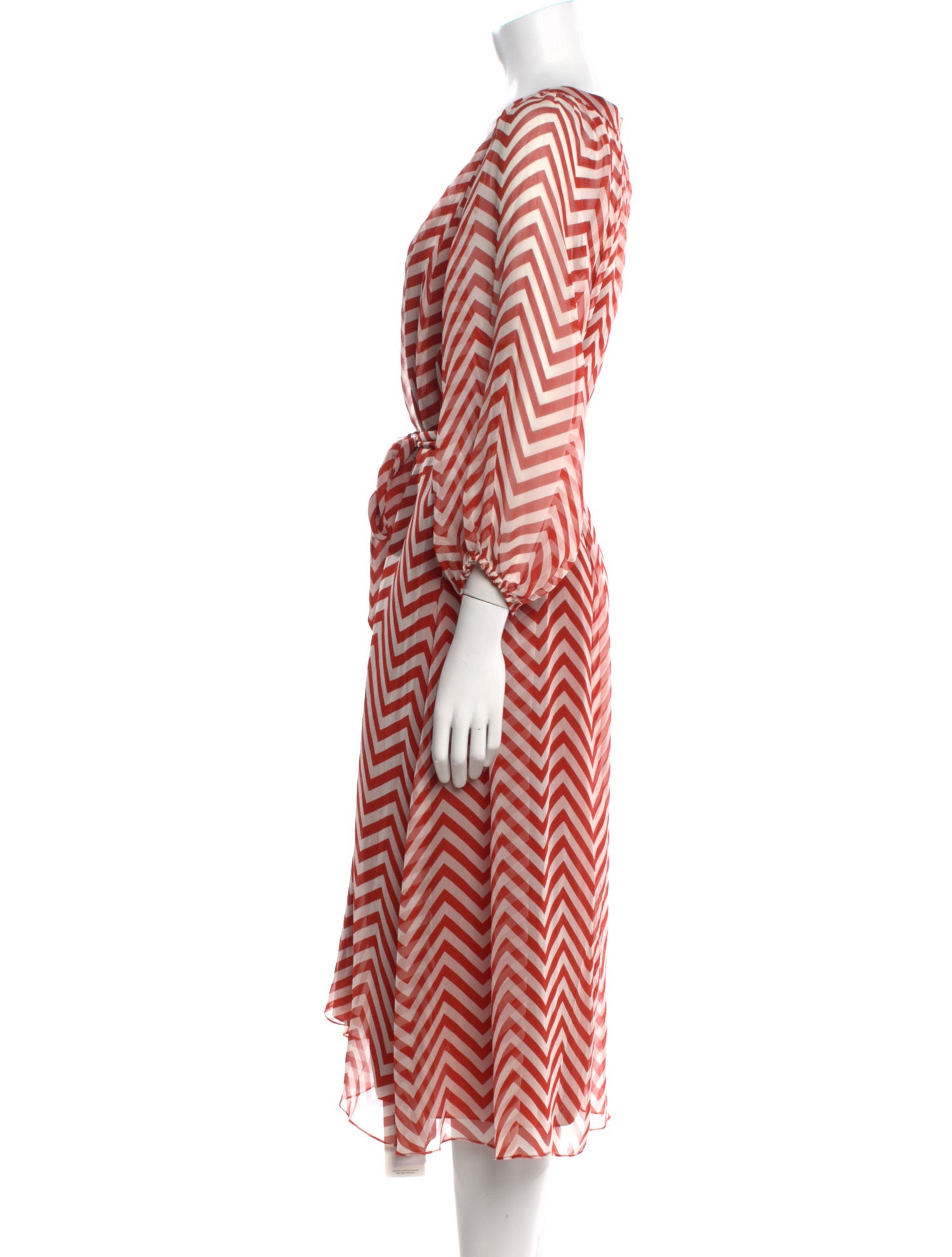 Mason Silk Midi Length Dress