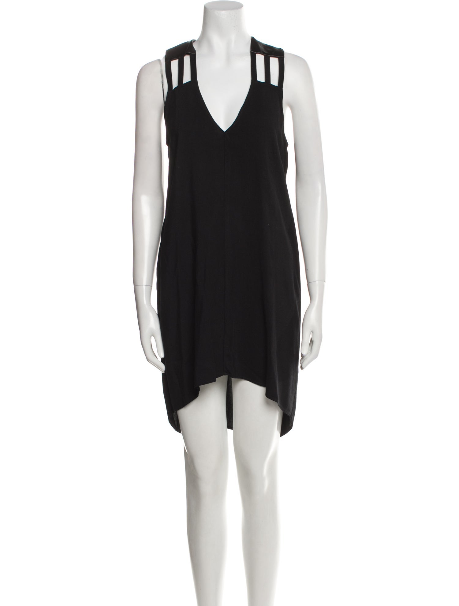 Mason V-Neck Knee-Length Dress