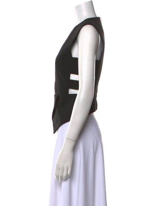 Mason V-Neck Sleeveless Crop Top