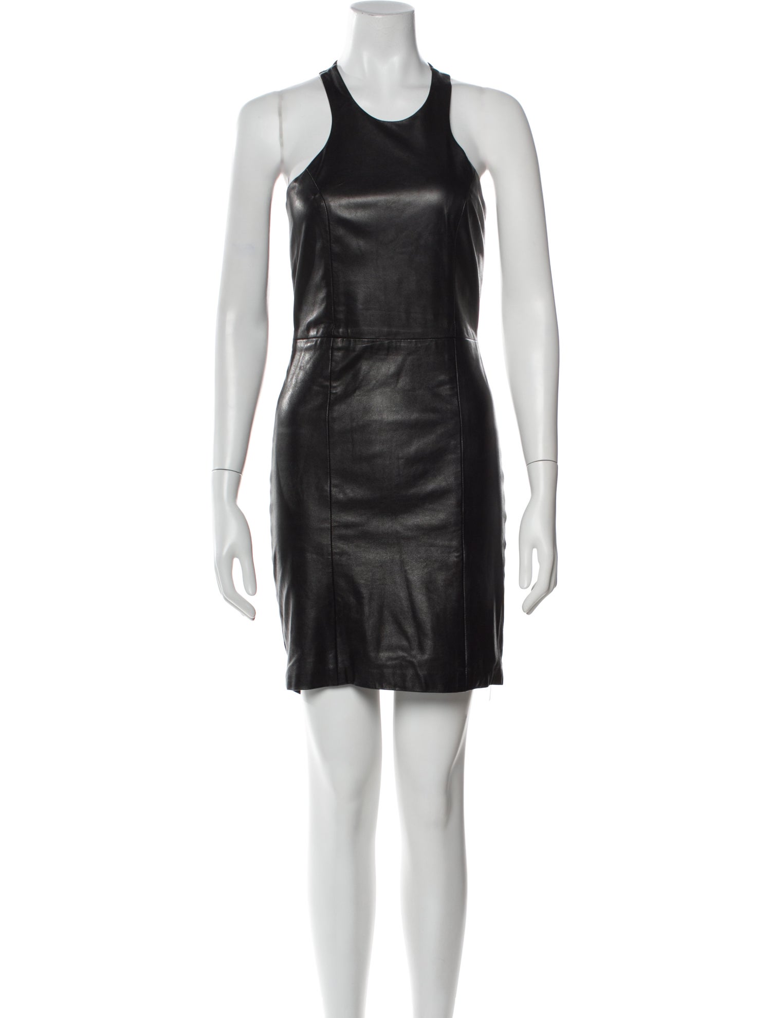 Mason Lambskin Mini Dress