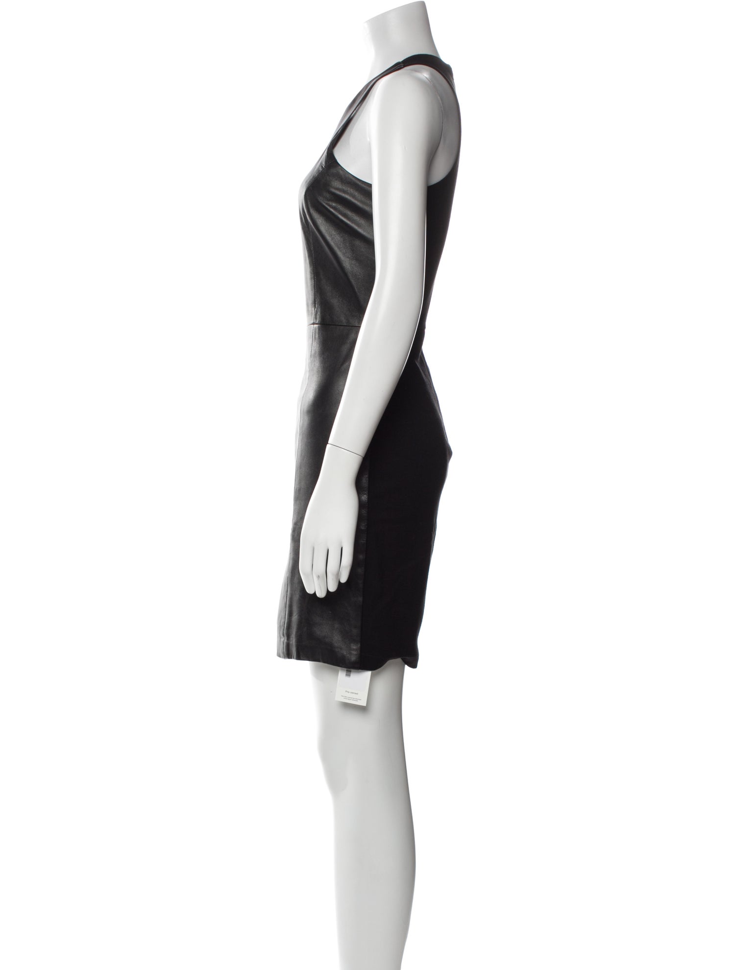 Mason Lambskin Mini Dress