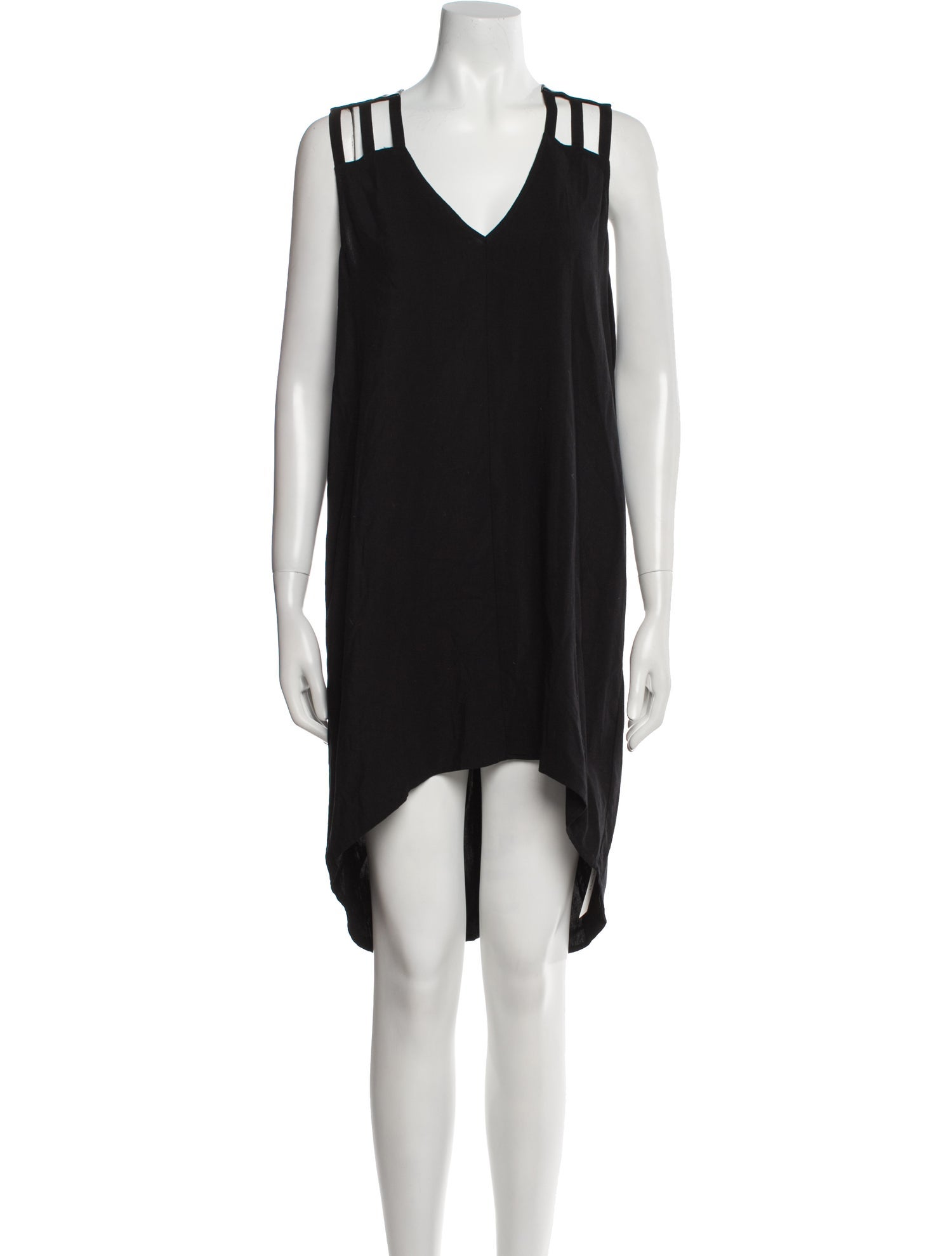 Mason V-Neck Knee-Length Dress