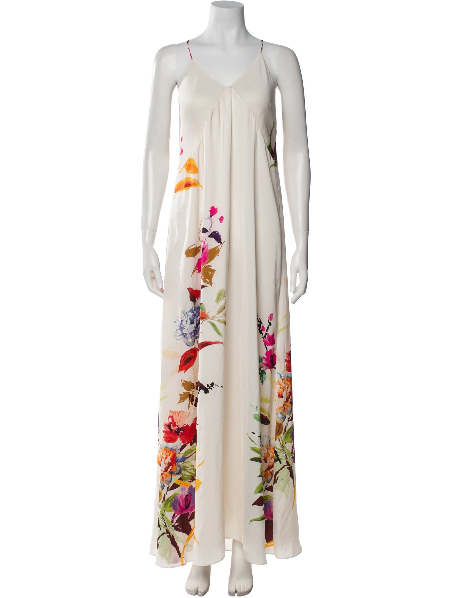 Mason Floral Print Long Dress