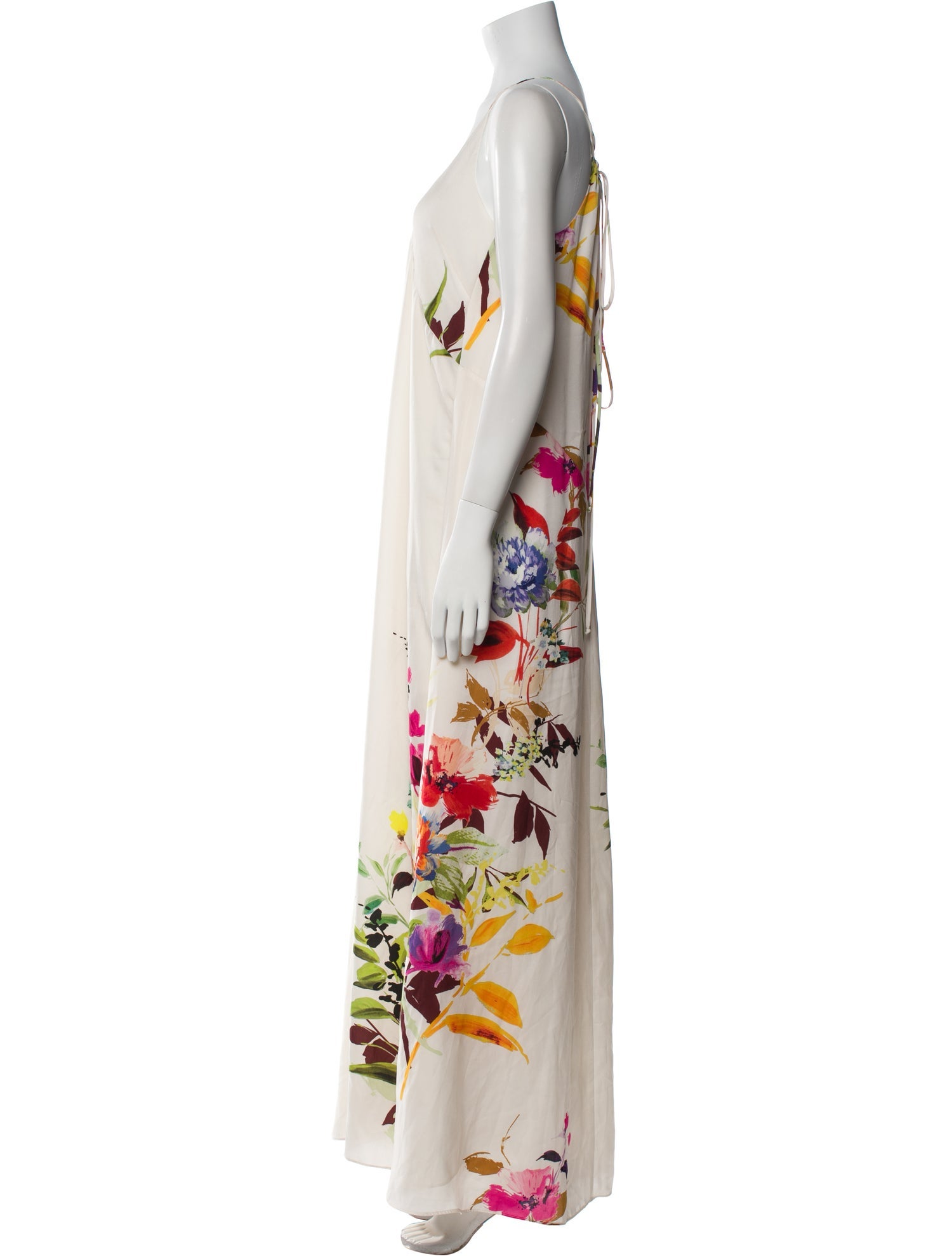 Mason Floral Print Long Dress