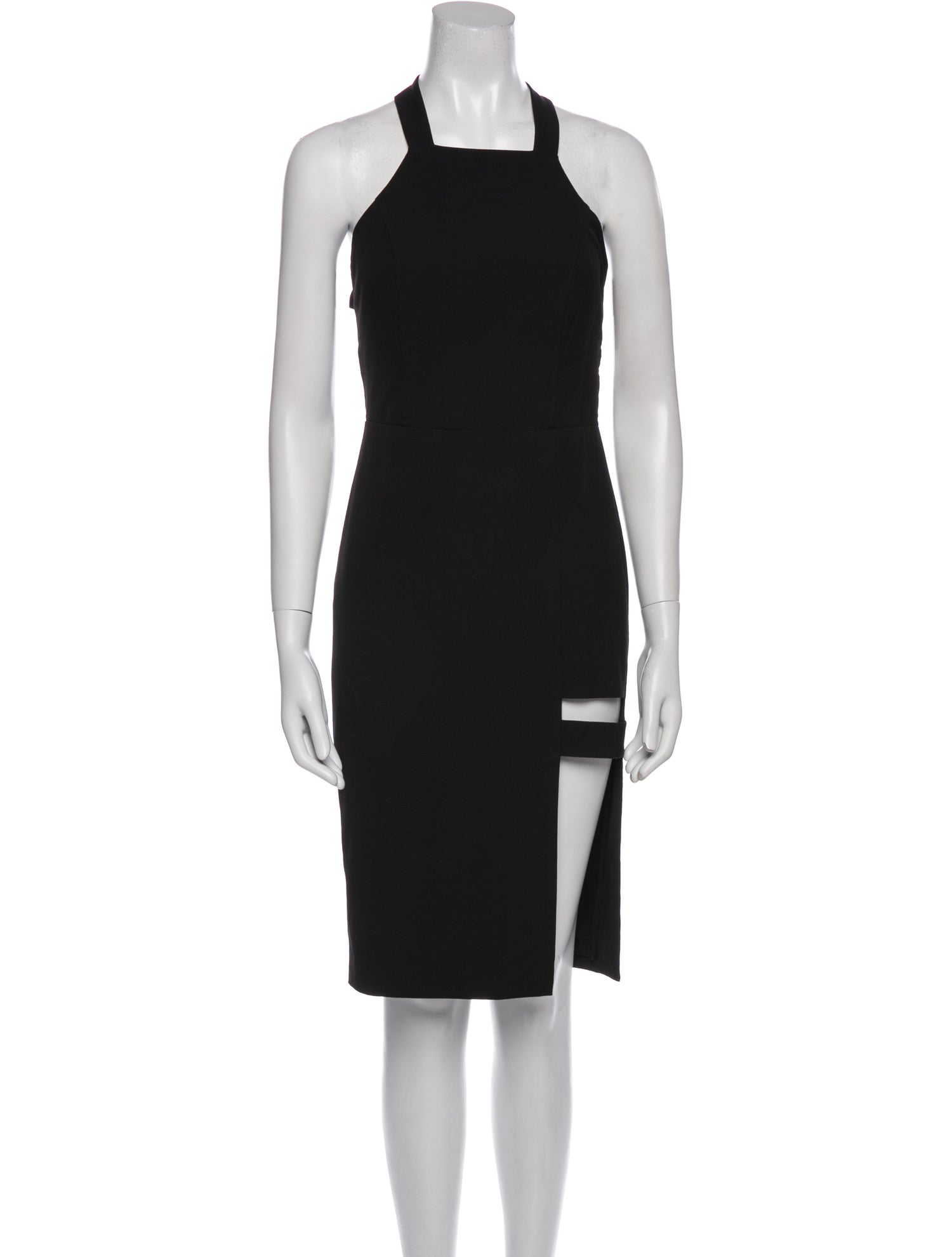 Mason Square Neckline Knee-Length Dress